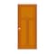 Codel Doors 30" x 80" x 1-3/8" Fir 3-Panel Mission Interior Shaker 7-1/4" LH Prehung Door w/Brshd Chrome Hinges 2668fir8403LH26D714 - alternate 1